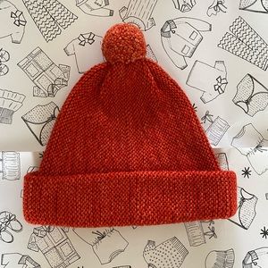 Misha and puff red glam adult garter hat